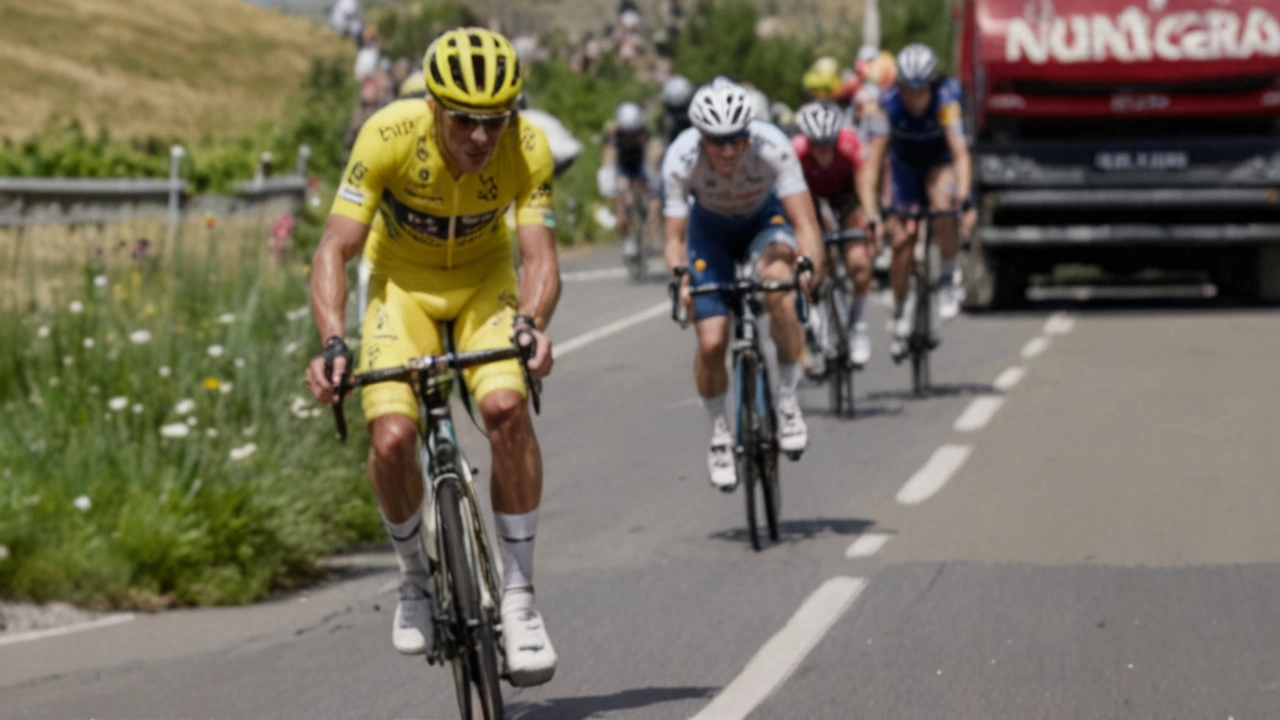 Pogacar en Evenepoel laten Vingegaard zweten in de Tour de France, Carapaz voltooit trilogie